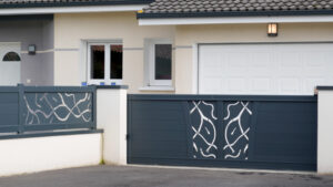 Portail en aluminium sur mesure